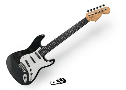 Guitarra de juguete eléctrica GUITAR MUSIC 3713B/C color negro