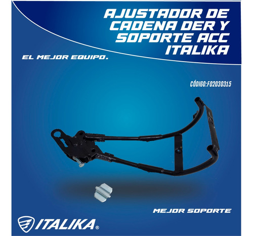 Ajustador De Cadena Der  Soporte Acc 150sz Italika F02030315