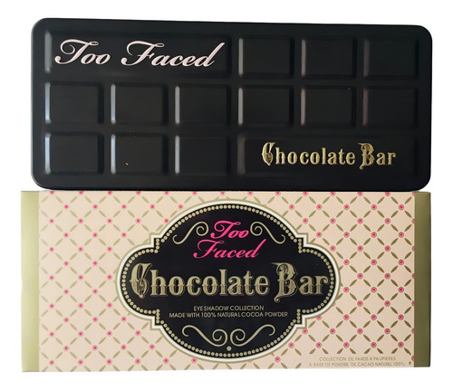Paleta Sombra Too Faced Chocolate Maquillaje Cosmético Ojos Sombra Chocolate Bar
