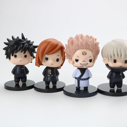 Imagen 2 de 6 de Set 8 Figuras De Jujutsu Kaisen 8cm