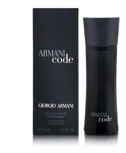 Perfume Original Armani Code 75ml Caballero 