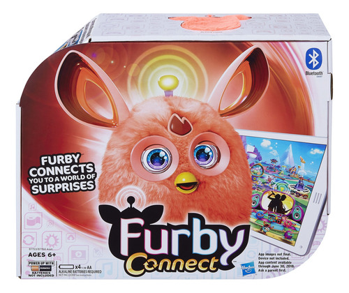 Toy Furby Connect Orange Con La Aplicación Furby Connect Wor