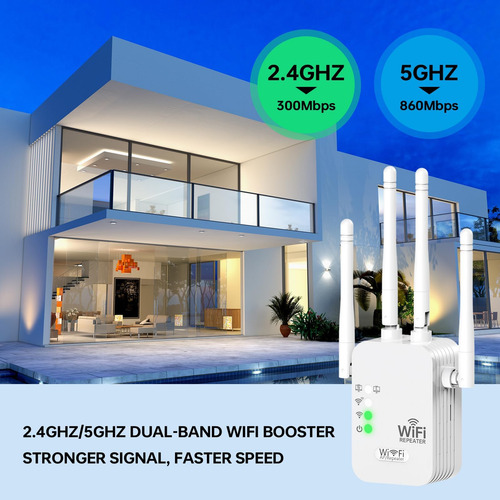 Booster De Señal De Extensores Wifi Para El Hogar Internet S