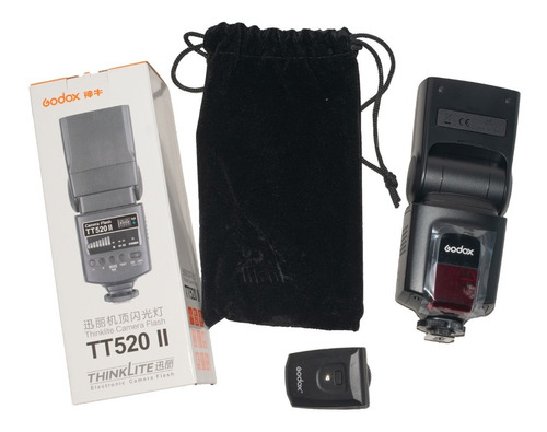 Flash Godox Tt520 Ii Con Radio Manual  Para Canon Nikon Etc 