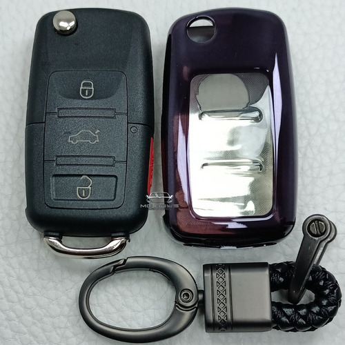 Funda Llave Jetta A4 Clásico Mk6 Vento Gol Bora Polo Uva Tpu