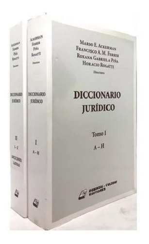 Diccionario Jurídico - Mario Ackerman