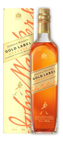 Johnnie Walker Gold Estuche 750ml Ed. Limitada + Vaso Labrad