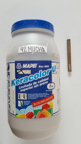 Keracolor Mapei 2kl. Carateo Para Sellar Juntas De Baldosas