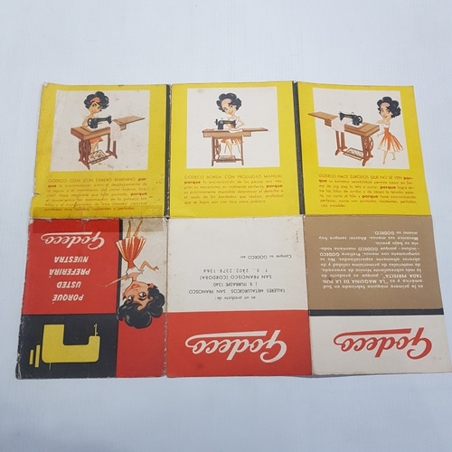 Imagen 8 de 9 de Catálogos Antiguos De Maquina De Coser Lote X 2 53254