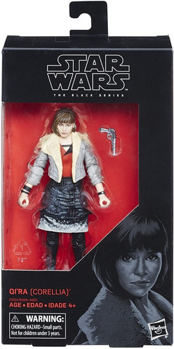 Star Wars Figura Qi Ra ( Corellia) Hasbro The Black Series.