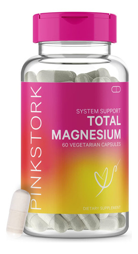 Pink Stork Magnesio Total: Suplemento De Magnesio, Astrgalo