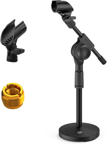Boom Mic Stand Desk Soporte Ajustable Para Micrófono D...