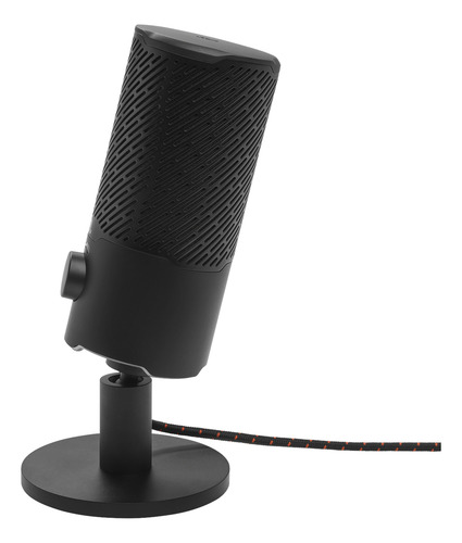 Microfone Jbl Quantum Stream Condensador Duplo Com Fio E Led