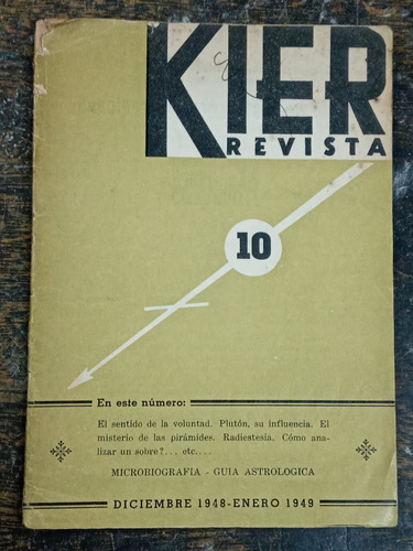 Kier Revista Nº 10 * Enero 1949 * 