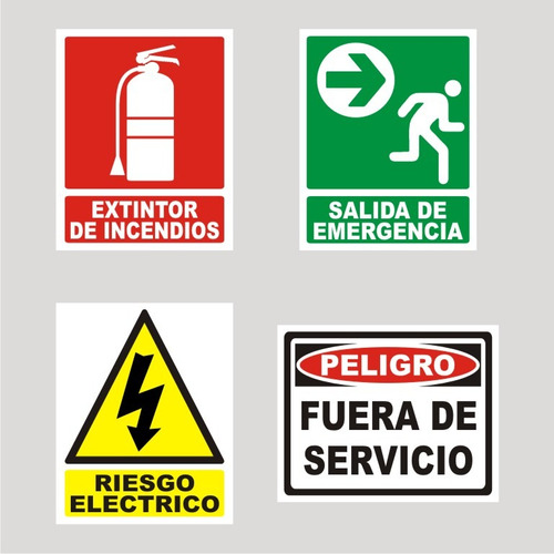 Señales De Seguridad Industrial Avisos Señalización Letreros