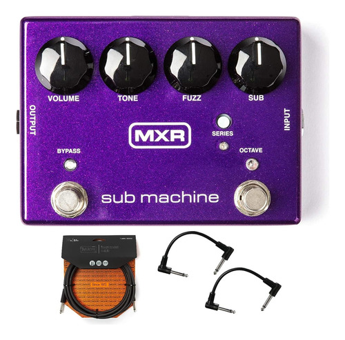 Pedal De Los Efectos De Guitarra De Fuzz Sub M225 Mxr M225 C