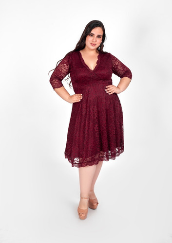 Elegantes Vestidos Para Gorditas Lula Chic L, Xl Y Xxl