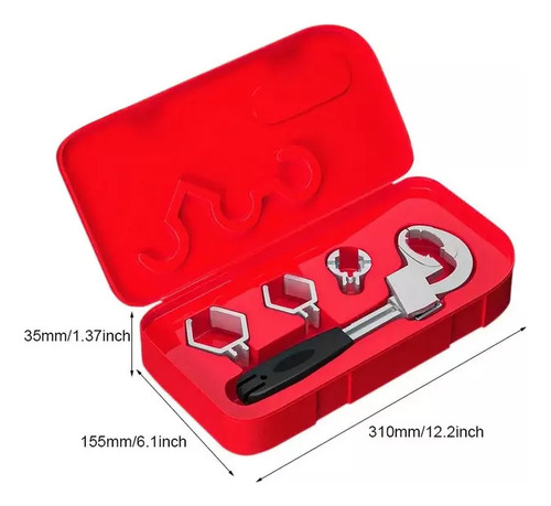 Chave Inglesa Boca Ajustável 56mm-88mm Chave