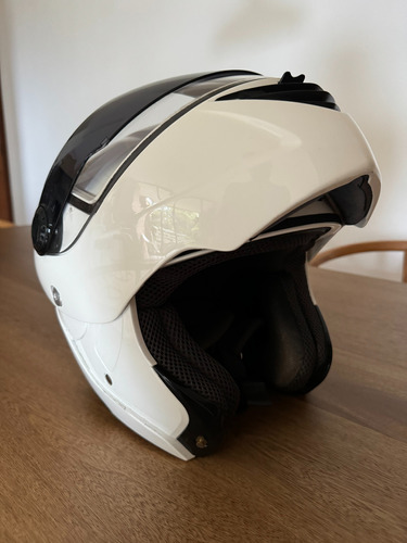 Casco Abatible Agv Miglia 2 Color Blanco Talla M