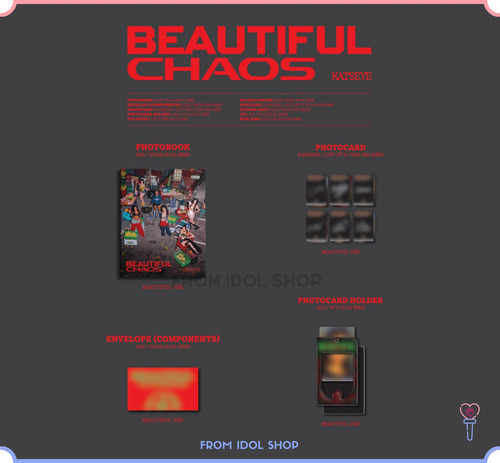 Katseye Album Beautiful Chaos - Original Beautiful Ver.