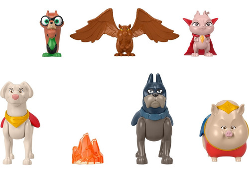 Fisher-price Dc League Of Super-pets Figura Multipack Set De