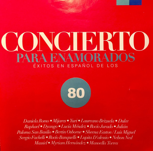 Cd Los 80 Mijares Yuri Dulce Daniela Romo Dyango Raphael