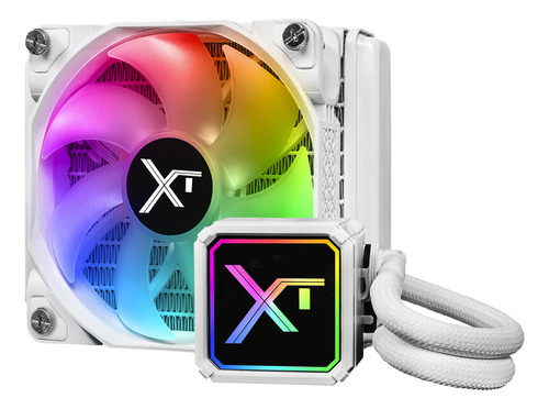 Enfriamiento Liquido Xtreme Pc Gaming Aqua Force 120mm Argb 800-2200 Rpm Blanco
