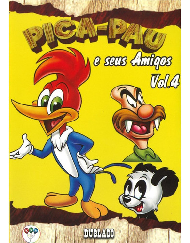 Dvd Pica-pau E Seus Amigos Vol. 4