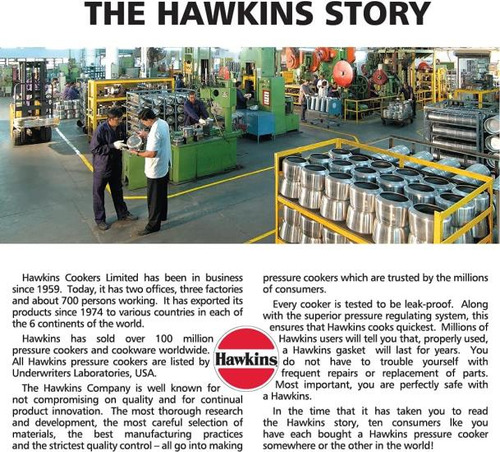 Olla A Presión Hawkins Ctr50, 5 L, Roja
