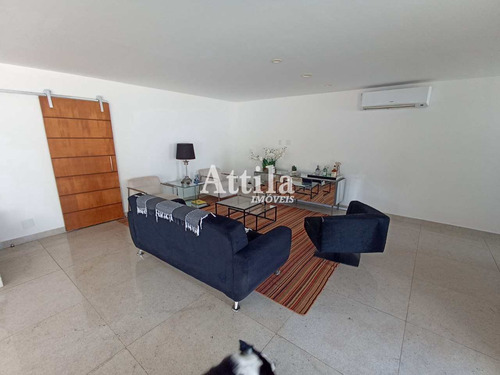 Imagem 4 de 30 de Casa Frente Mar, 4 Suítes, Varanda, Lazer, 4 Vagas - V4068