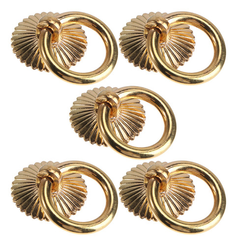 5 Piezas De Asas Decorativas De Armario, Anillos De Tracción