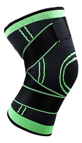 Rodilleras ortopédicas deportivas de voleibol, 2 piezas, color verde, tamaño Gg