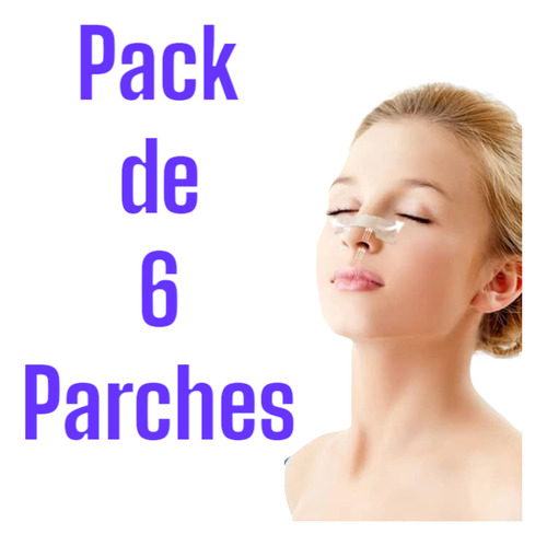 Efectivos Parches Nasales Hidrogel Para Rinitis. Pack De 6