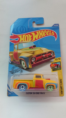 Hot Wheels 2018 Hw Art Cars Custom 56 Ford  176/250