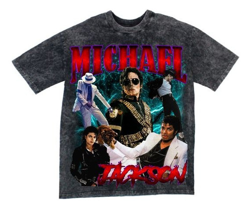 Playera Michael Jackson Rey Del Pop Vintage 90s