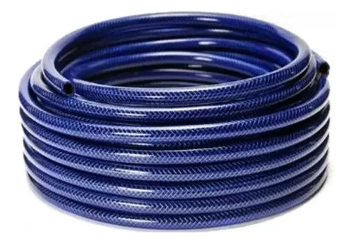 Manguera De Riego Freplast Mallada Trenzada Azul 1/2 X 15 Mt