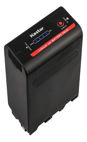 Batería Power Bank Usb Kastar Np-f990 Con Led 11600ma/h