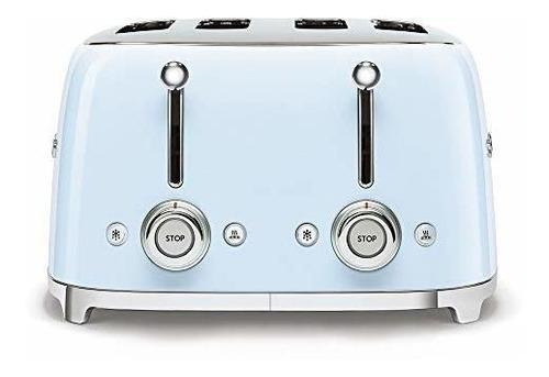 Smeg Tostadora Tsf03pbeu · Imp De Italia 220v | Celeste §