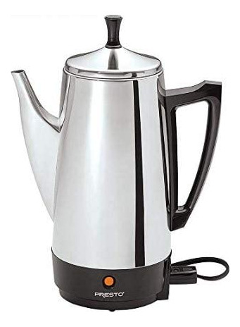 Presto E1pt02811 Acero Inoxidable 02811 Cafetera De 12 Tazas