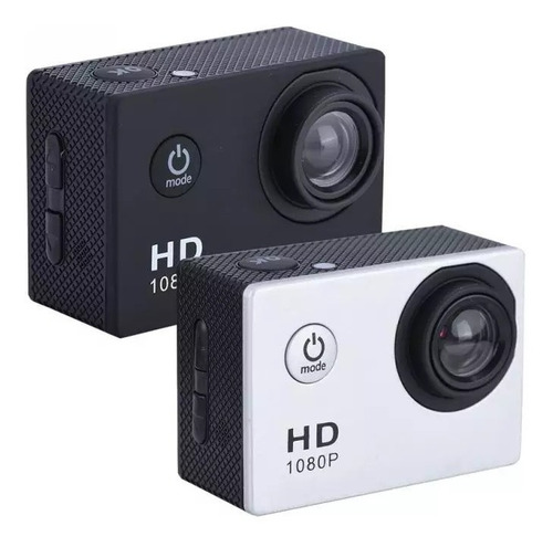 Imagen 7 de 7 de Camara Deportiva Hd Sumergible+16 Accesorios 30 Mtrs Hd1080p