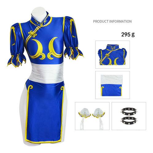 Halloween Street Fighter Chun-li Actuación De Disfraces