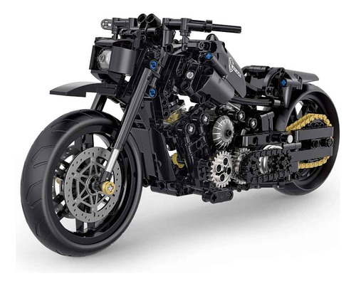 Bloques De Construcción Motocicleta Armable Harley Modelo