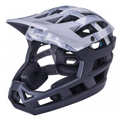 Kali Protectives Invader 2.0, Color: Camo Gris Mate/negro, .