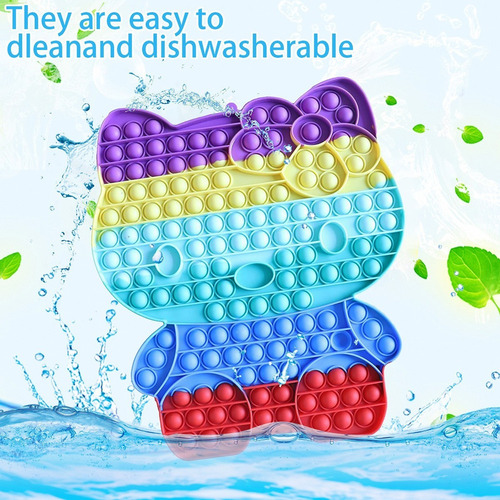 Pop It Push Bubble Fidget Relief Del Estr, Tamaño Grande