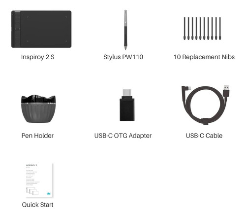 Tableta De Dibujo Huion H641p , Para Windows, Mac, Android