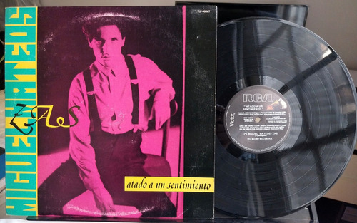 Vinilo Lp Miguel Mateos Atado Aun Sentimiento- Exc - Edfargz