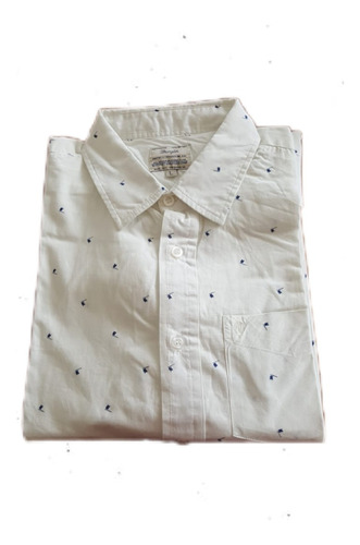 Camisa Wrangler Fantasìa Importada Algodòn Talle L