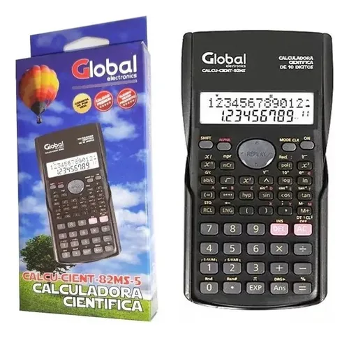 Calculadora Cientifica De 10 Digitos Modelo 82ms-5 Global