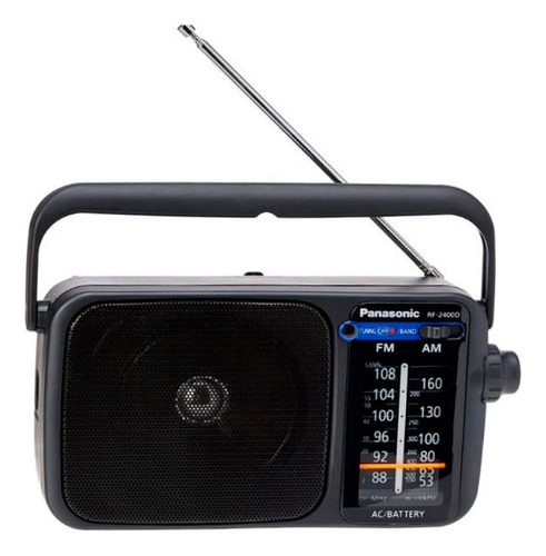 Radio Panasonic Rf-2400d Am/fm Portatil Corriente Y Pilas