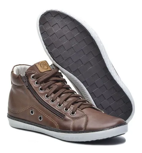 Sapatenis cano best sale alto com ziper